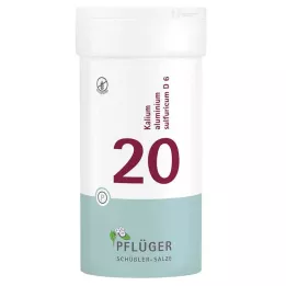 BIOCHEMIE Ploughmans 20 Potassium alumin.sulphur.D 6 Tab, 400 szt
