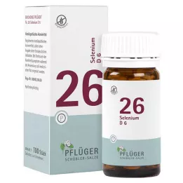 BIOCHEMIE Pflüger 26 Selenium D 6 tabletek, 100 szt