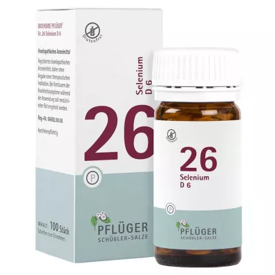 Biochemia Pflueger 26 Selen D 6 tabletek, 100 szt