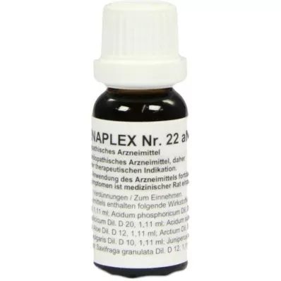 REGENAPLEX Krople No.22 aN, 15 ml