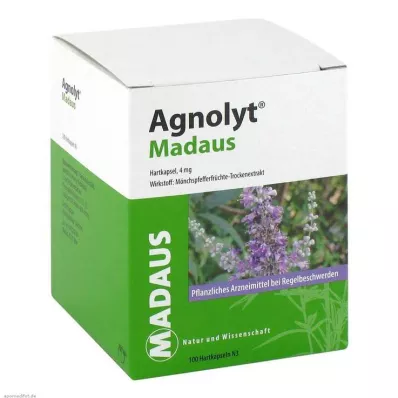 AGNOLYT MADAUS Kapsułki twarde, 100 szt