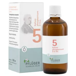 BIOCHEMIE Ploughmans Plaster 5 Kalium phosphoricum D 6 kroplówka, 100 ml