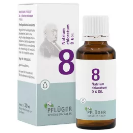 BIOCHEMIE Ploughmans Plaster 8 Natrium chloratum D 6 kropli, 30 ml