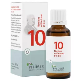 BIOCHEMIE Ploughmans Plaster 10 Natrium sulphuricum D 6 kroplówka, 30 ml