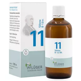 BIOCHEMIE Ploughmans 11 Silicea D 12 kropli, 100 ml
