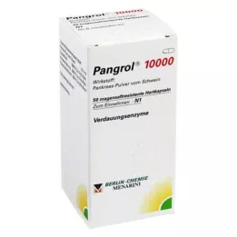 PANGROL 10 000 twardych kapsli z powłoką dojelitową, 50 szt