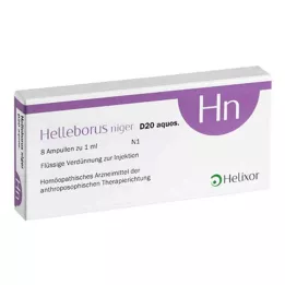 HELLEBORUS NIGER D 20 aquos.ampoules, 8 szt