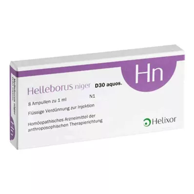 HELLEBORUS NIGER D 30 aquos.ampoules, 8 szt HELLEBORUS NIGER D 30 aquos.ampoules, 8 szt