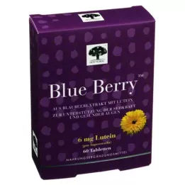BLUE BERRY Tabletki, 60 szt