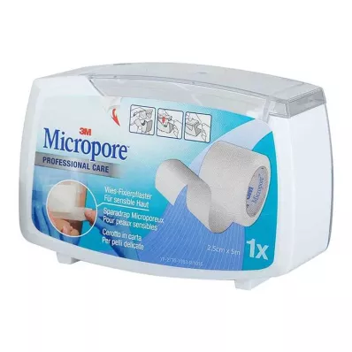 MICROPORE Włóknina gipsowa 2,5 cm x 5 m z odrywką 1530NP-1SD, 1 szt MICROPORE Włóknina gipsowa 2,5 cm x 5 m z odrywką 1530NP-1SD, 1 szt