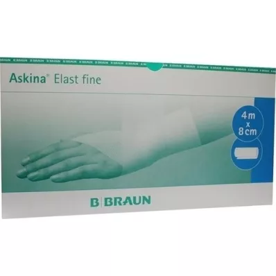 ASKINA Elast Fine Bandage 8 cmx4 m luzem, 100 szt