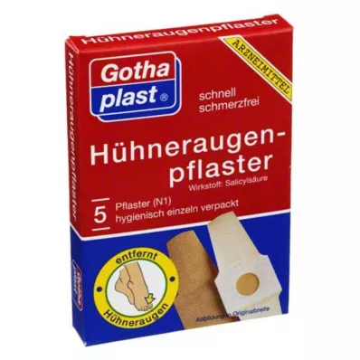 GOTHAPLAST Tynk kukurydziany Cornmed 2x6 cm, 5 szt