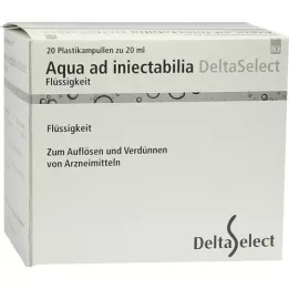 AQUA AD iniectabilia z tworzywa sztucznego, 20X20 ml