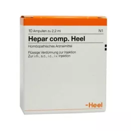 HEPAR COMP.Ampułki na piętę, 10 szt