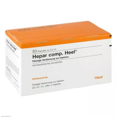 HEPAR COMP.Ampułki na piętę, 50 szt