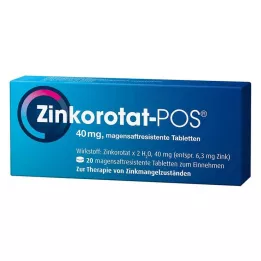 ZINKOROTAT POS tabletki powlekane dojelitowo, 20 szt
