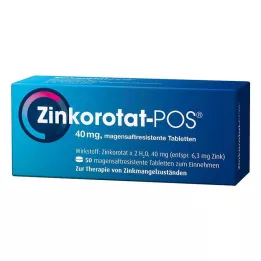 ZINKOROTAT POS tabletki powlekane dojelitowo, 50 szt