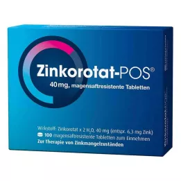 ZINKOROTAT POS tabletki powlekane dojelitowo, 100 szt