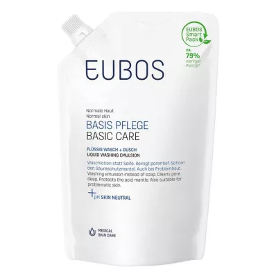 EUBOS FLÜSSIG niebieska saszetka bezzapachowa, 400 ml