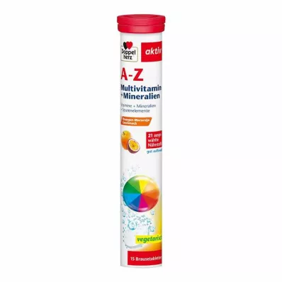 DOPPELHERZ Tabletki musujące A-Z Multiwitamina+Minerały, 15 szt DOPPELHERZ Tabletki musujące A-Z Multiwitamina+Minerały, 15 szt
