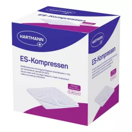 ES-KOMPRESSEN sterylne opakowanie zbiorcze 7,5x7,5 cm 12x, 5X20 szt