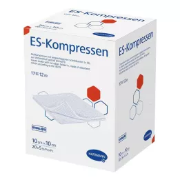 ES-KOMPRESSEN sterylne opakowanie zbiorcze 10x10 cm 12x, 20X5 szt