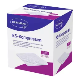 ES-KOMPRESSEN sterylne opakowanie zbiorcze 10x10 cm 12x, 10X10 szt