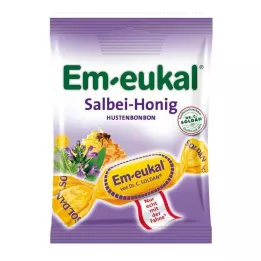 EM-EUKAL Cukierki szałwiowo-miodowe, 75 g