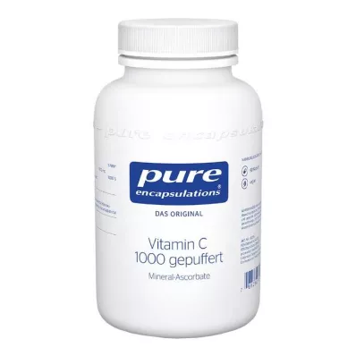 PURE ENCAPSULATIONS Witamina C 1000 kapsułek dmuchanych, 90 szt