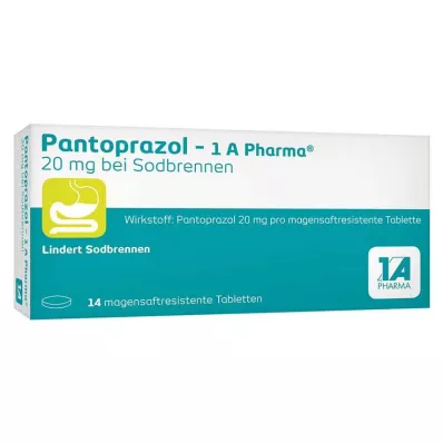 [1a Pharma 20mg na zgagę msr.Tab., 14 szt [1a Pharma 20mg na zgagę msr.Tab., 14 szt
