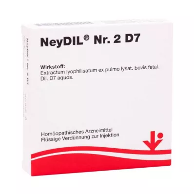 Neydil nr 2 D 7 ampułek, 5X2 ml Neydil nr 2 D 7 ampułek, 5X2 ml