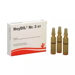 NEYDIL Nr 3 D 7 ampułek, 5 x 2 ml