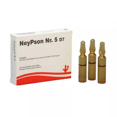 Neypson No.5 D 7 ampułek, 5X2 ml Neypson No.5 D 7 ampułek, 5X2 ml