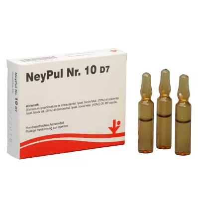 NEYPUL Nr 10 D 7 ampułek, 5 x 2 ml