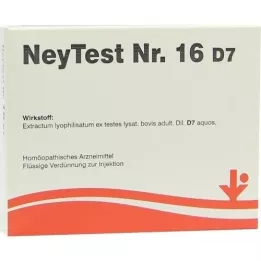 NEYTEST Nr 16 D 7 ampułek, 5 x 2 ml