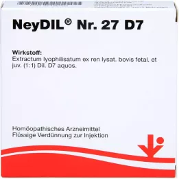 NEYDIL Nr 27 D 7 ampułek, 5 x 2 ml