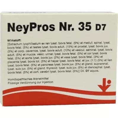 NEYPROS Nr 35 D 7 ampułek, 5 x 2 ml