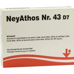 NEYATHOS Nr 43 D 7 ampułek, 5 x 2 ml