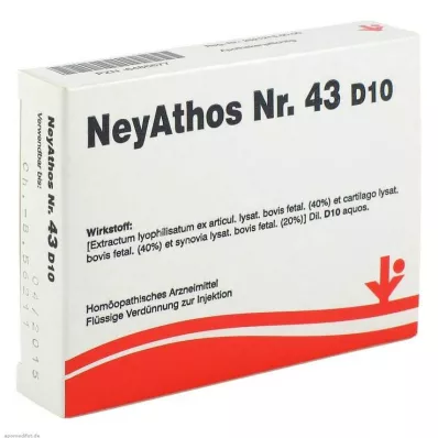 Neyathos No.43 D 10 ampułek, 5X2 ml Neyathos No.43 D 10 ampułek, 5X2 ml