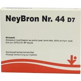 NEYBRON Nr 44 D 7 ampułek, 5 x 2 ml