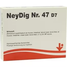 NEYDIG Nr 47 D 7 ampułek, 5 x 2 ml