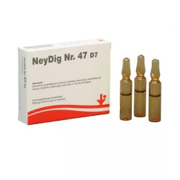 NEYDIG Nr 47 D 7 ampułek, 5 x 2 ml