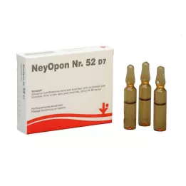 NEYOPON Nr 52 D 7 ampułek, 5 x 2 ml