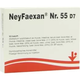 NEYFAEXAN Nr 55 D 7 ampułek, 5 x 2 ml