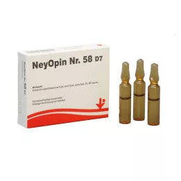 NEYOPIN Nr 58 D 7 ampułek, 5 x 2 ml