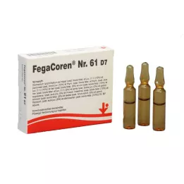 FEGACOREN Nr 61 D 7 ampułek, 5 x 2 ml