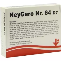 NEYGERO Nr 64 D 7 ampułek, 5 x 2 ml