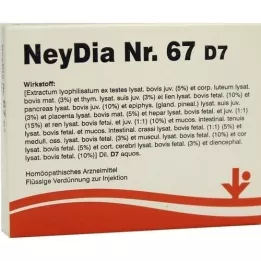 NEYDIA Nr 67 D 7 ampułek, 5 x 2 ml