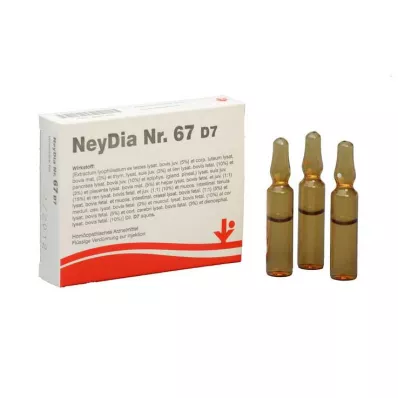 Neydia No.67 D 7 ampułek, 5X2 ml Neydia No.67 D 7 ampułek, 5X2 ml
