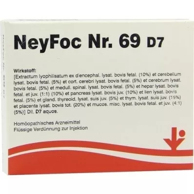 NEYFOC Nr 69 D 7 ampułek, 5 x 2 ml
